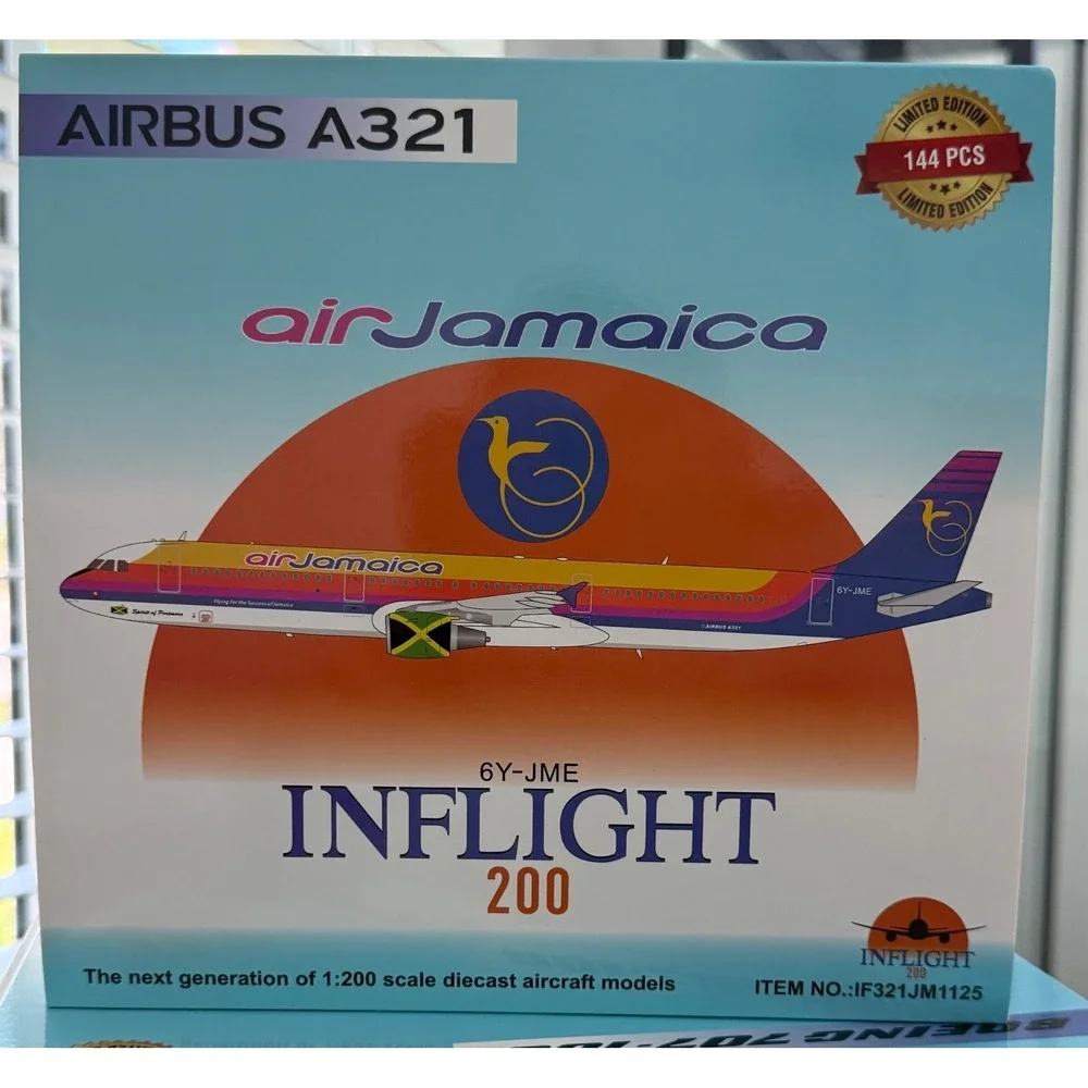 INFLIGHT/AIR JAMAICA/A321/6Y-JME/IF321JM1125/1:200/LIMITED/NEW/MSAJA32062826
